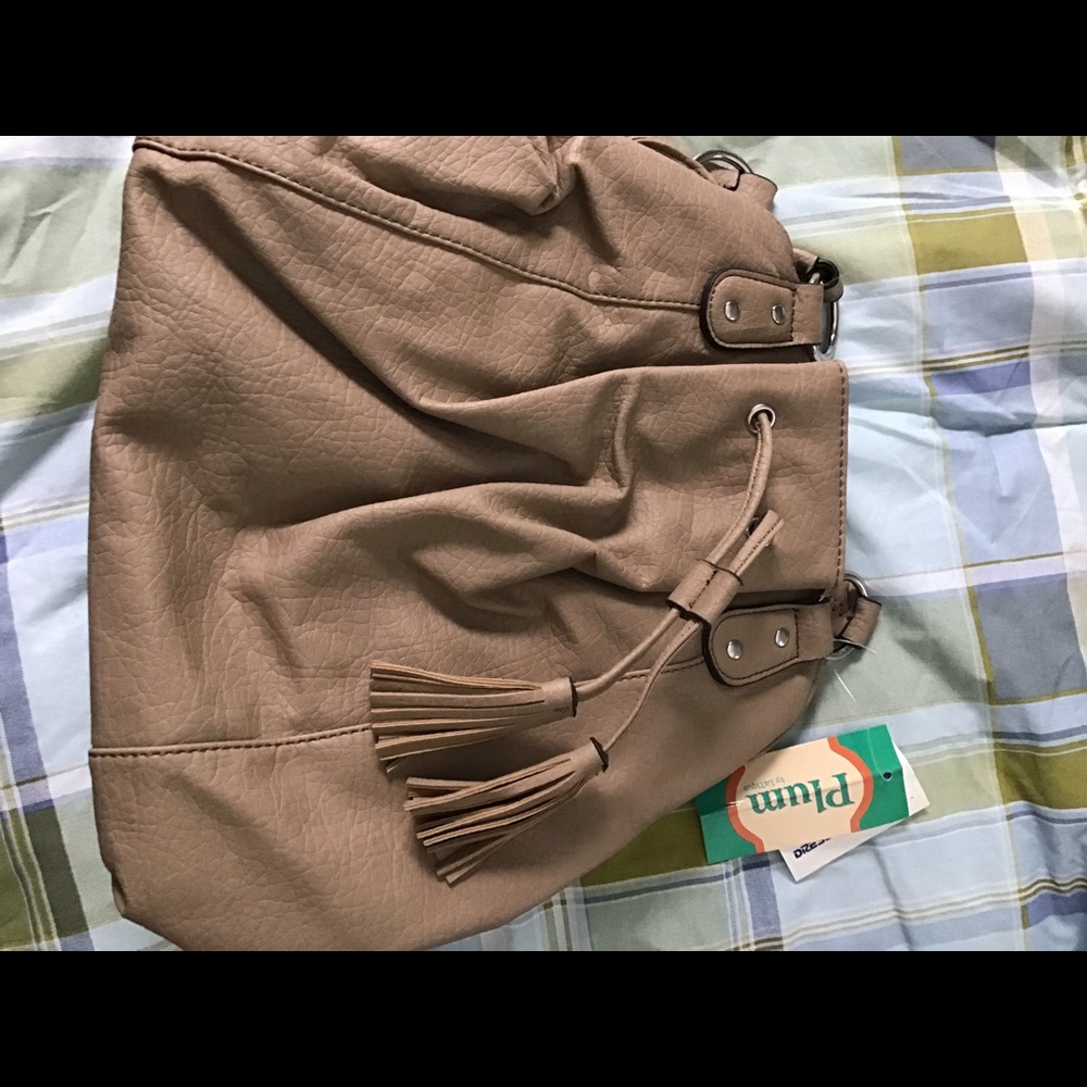 Plum Purse NWT Brown